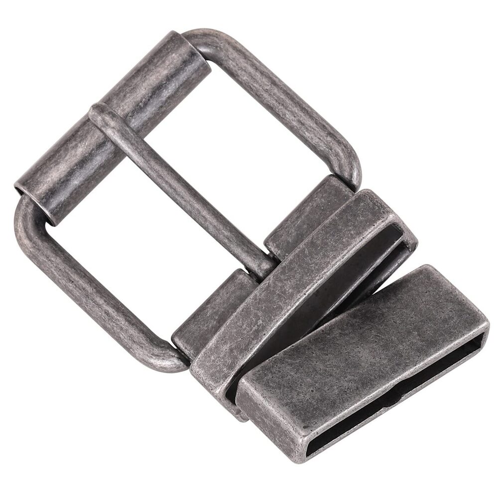 6282 1.57" 38mm-40mm Reversible Belt Buckle Replacement Belt Buckle Antique